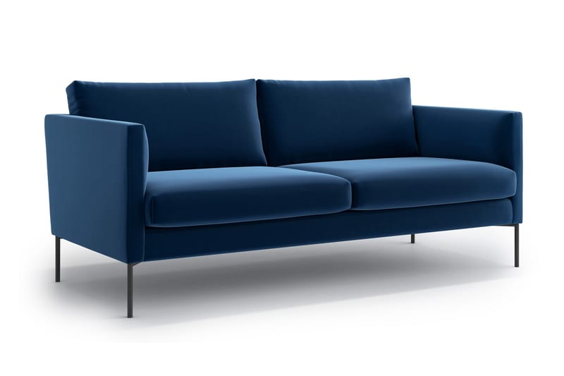 Sofa Nordquist 3-sits - Blå - 3 seter sofa