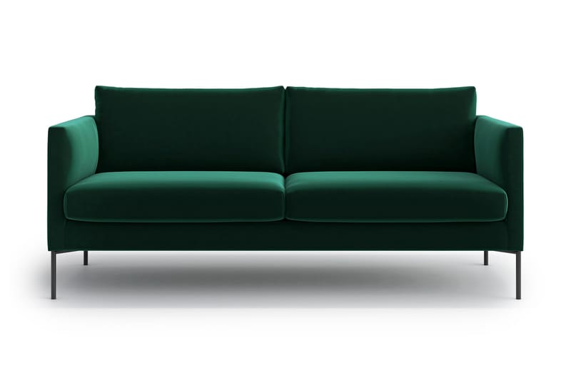 Sofa Nordquist 3-sits - Grønn - 3 seter sofa