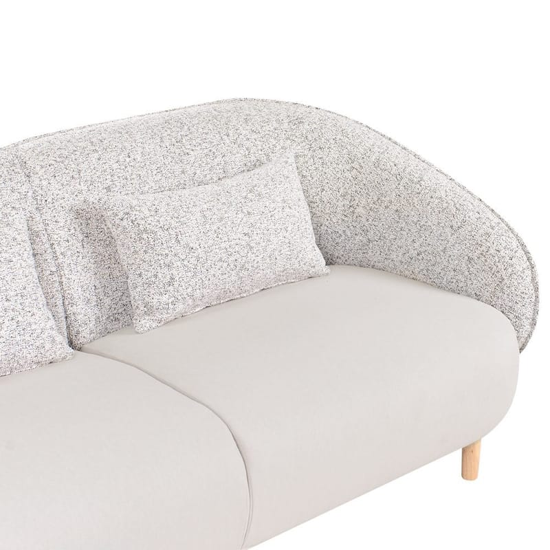 Sofa Umea - Beige, Lyst tre - Møbler - Sofaer - 3 seter sofa