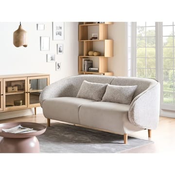 Sofa Umea - Beige, Lyst tre - Møbler - Sofaer - 3 seter sofa