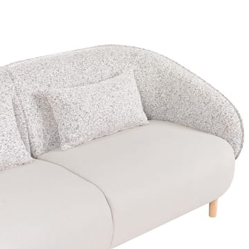 Sofa Umea - Beige, Lyst tre - Møbler - Sofaer - 3 seter sofa
