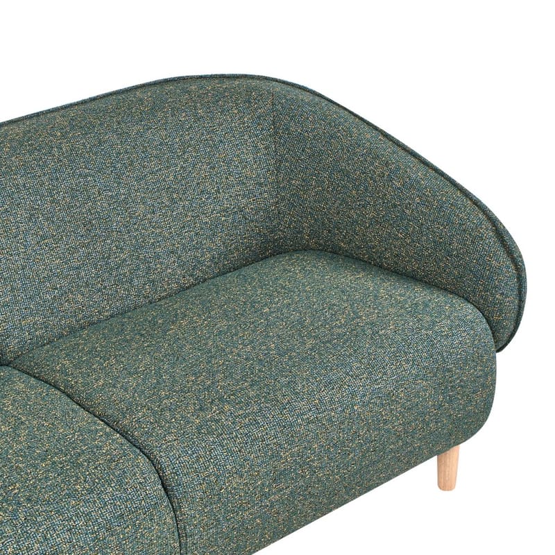 Sofa Umea - Grønn, lyst tre - Møbler - Sofaer - 3 seter sofa