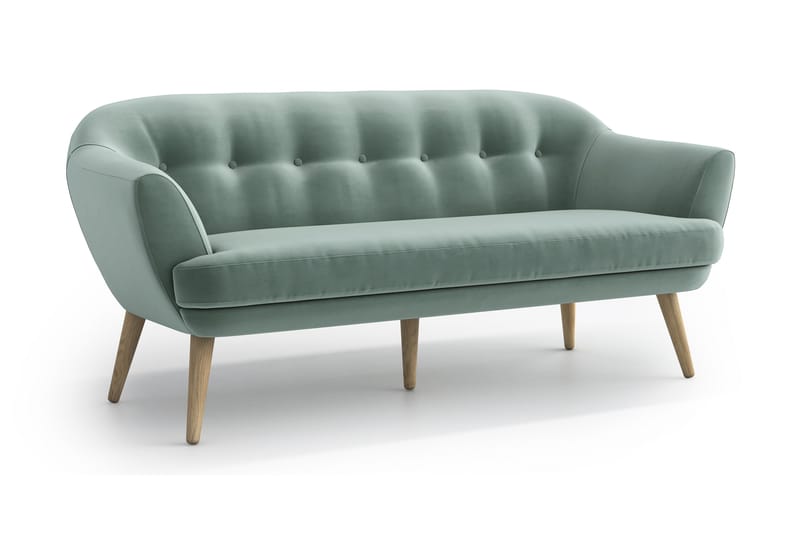 Sofa Xiao 3-seter - Grønn - 3 seter sofa