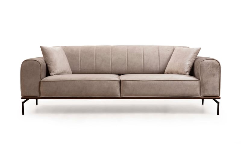 Sofa Petone 3-seters - Krem - 3 seter sofa