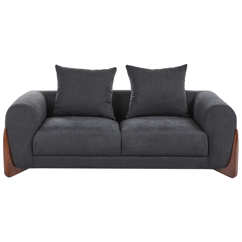 Sofagruppe 6-seter Vinliden - Mørkebrun, svart - Møbler - Sofaer - Sofagrupper