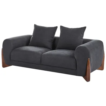 Sofagruppe 6-seter Vinliden - Mørkebrun, svart - Møbler - Sofaer - Sofagrupper