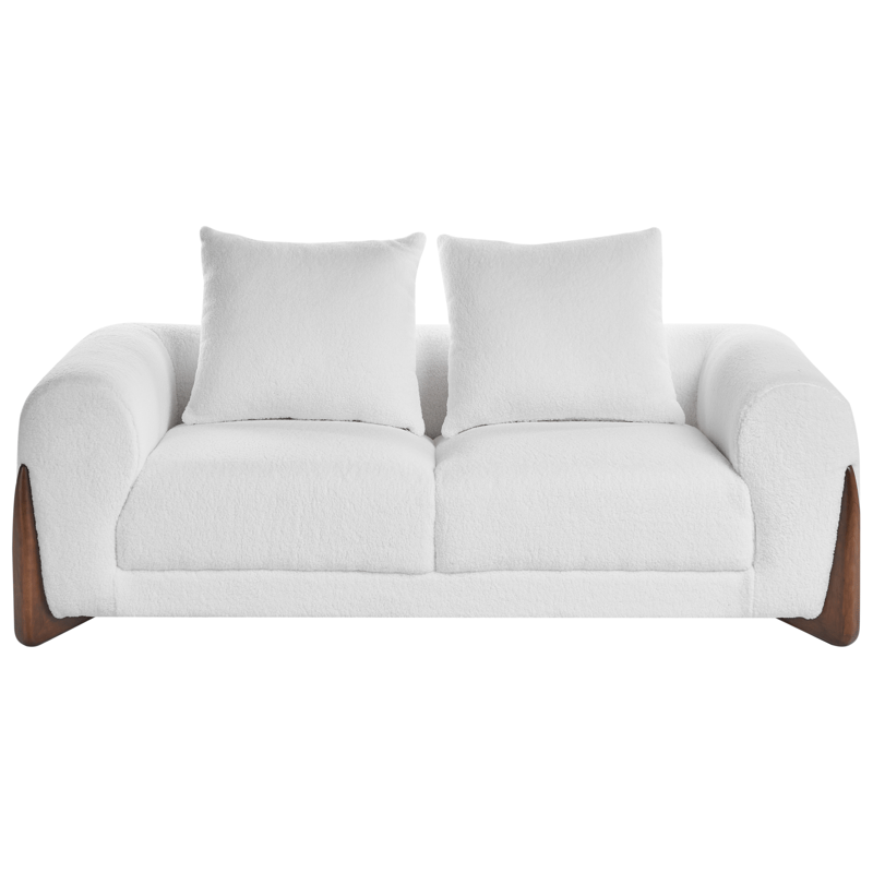 Sofagruppe 6-seters Vinliden - Mørkebrun, hvit - Møbler - Sofaer - Sofagrupper