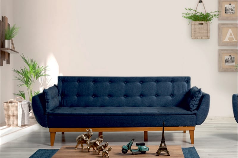 Sofagruppe Finones - Mørkeblå - Sofagrupper