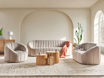 Sofagruppe Malung - Beige - Møbler - Sofaer - Sofagrupper