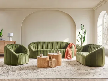 Sofagruppe Malung - Mørkegrønn - Møbler - Sofaer - Sofagrupper