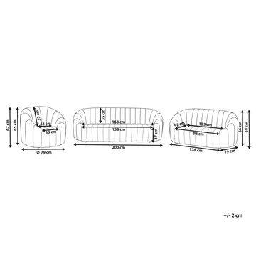Sofagruppe Malung - Mørkegrønn - Møbler - Sofaer - Sofagrupper