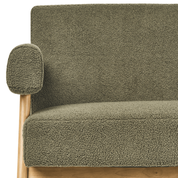 Sofagruppe Tamre - Olivengrønn/Lys brun - Møbler - Sofaer - Sofagrupper