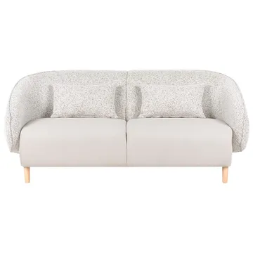 Sofagruppe Umea - Beige, Lyst tre - Møbler - Sofaer - 4 seter sofa