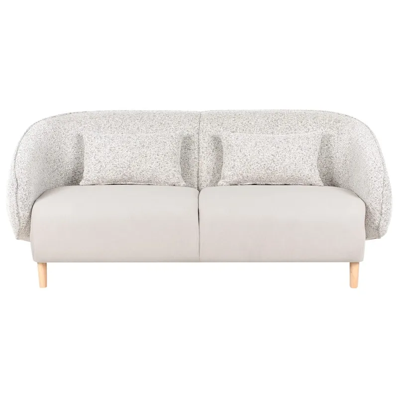 Sofagruppe Umea - Beige, Lyst tre - Møbler - Sofaer - 4 seter sofa