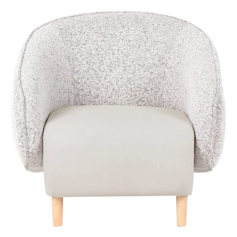 Sofagruppe Umea - Beige, Lyst tre - Møbler - Sofaer - 4 seter sofa