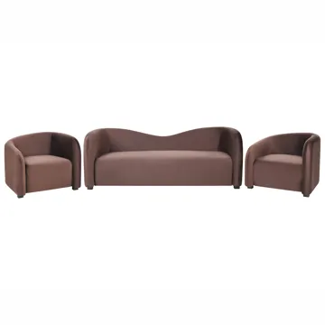 Sofagruppe Veltada - Mørkebrun - Møbler - Sofaer - Sofagrupper