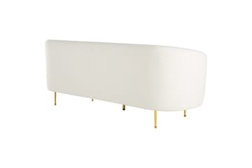 6-sits Soffgrupp Beliani Loen Orange/Svart White - Møbler - Sofaer - Sofagrupper