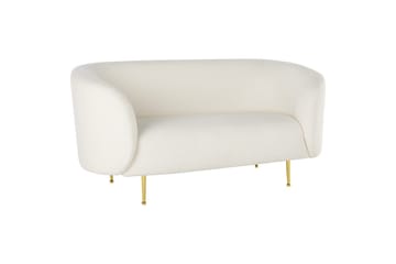 6-sits Soffgrupp Beliani Loen Orange/Svart White - Møbler - Sofaer - Sofagrupper