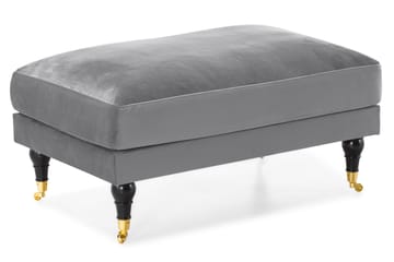 Andrew 3-seters Fløyelssofa - Lys grå - Møbler - Sofaer - Sofagrupper - Howard sofagruppe