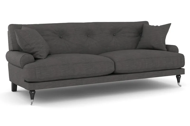 Andrew 3-seters Stoffsofa - Mørk grå - Møbler - Sofaer - Sofagrupper - Howard sofagruppe