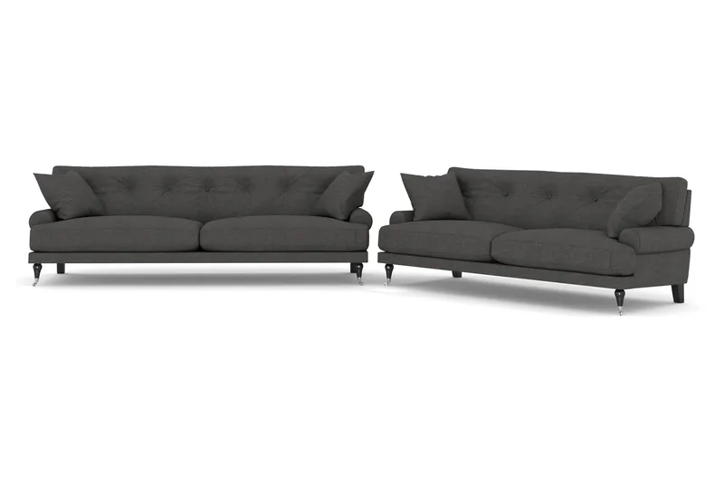 Andrew 3-seters Stoffsofa - Mørk grå - Møbler - Sofaer - Sofagrupper - Howard sofagruppe