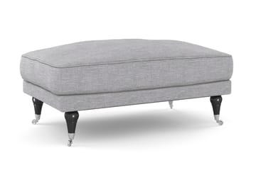 Andrew Sofagruppe 3-seter + 2-seter Sofa + Lenestol + Fotskammel i Stoff - Grå - Møbler - Sofaer - Sofagrupper - Howard sofagruppe