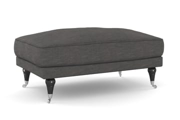 Andrew Sofagruppe 3-seter + 2-seter Sofa + Lenestol + Fotskammel i Stoff - Mørk grå - Møbler - Sofaer - Sofagrupper - Howard sofagruppe