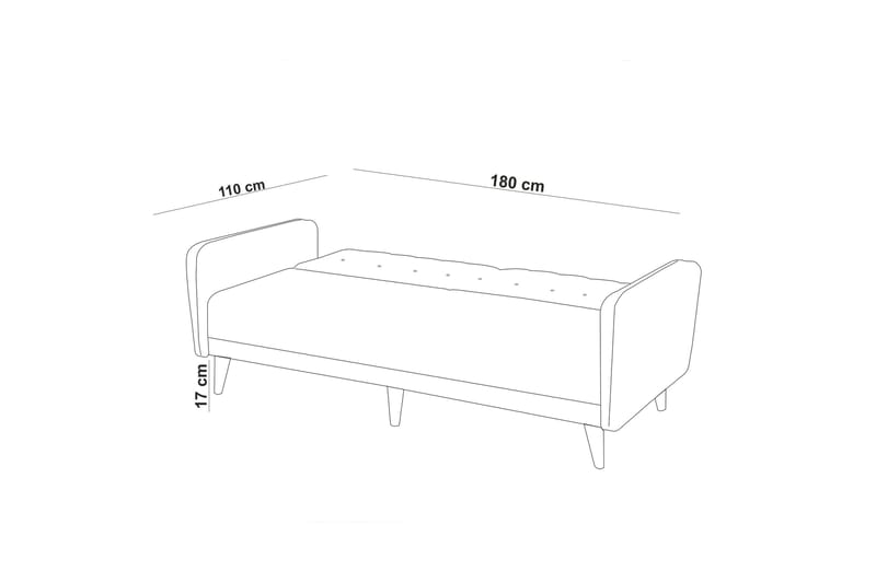 Arianda Sofagruppe - Antrasitt - Møbler - Sofaer - Sofagrupper