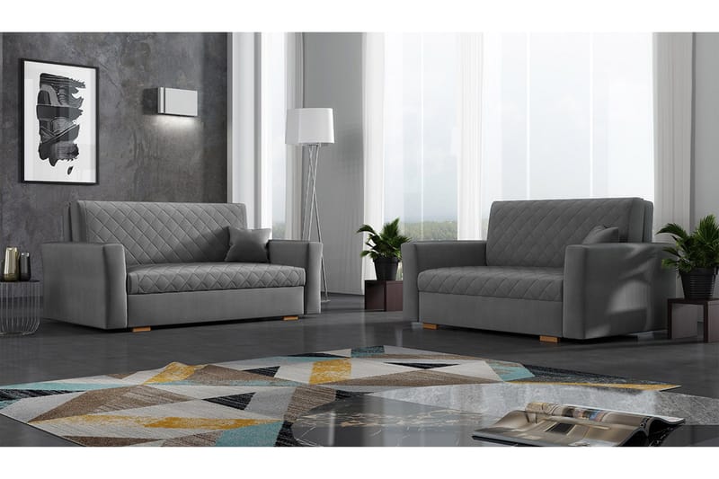 Bensbyn Sofagruppe - Grå - Møbler - Sofaer - Sofagrupper