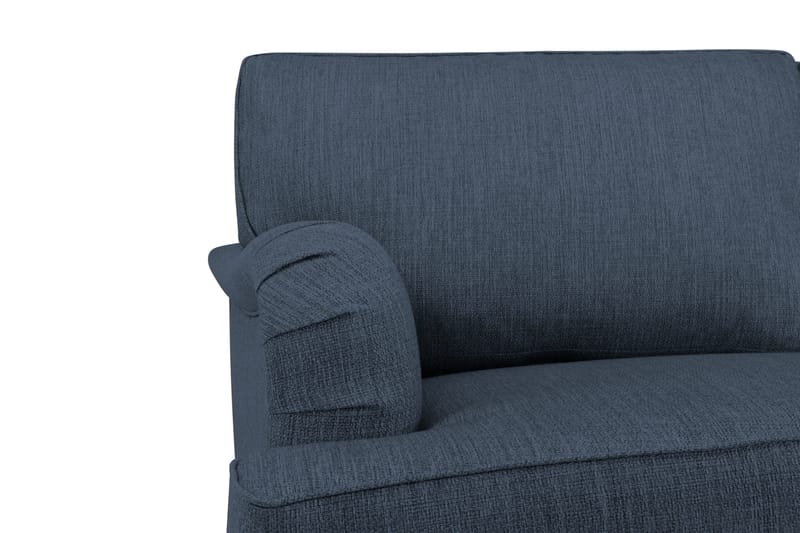 Howard Classic Sofagruppe 2-seters + Lenestol i Stoff - Blå - Møbler - Sofaer - Sofagrupper - Chesterfield sofagruppe