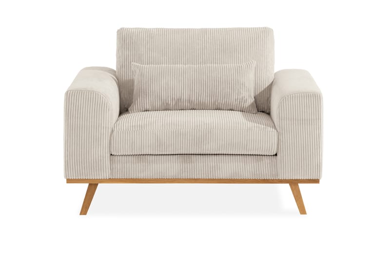 Copenhagen Sofagruppe 3-seter + 2-seter Sofa + Lenestol i Manchester - Beige - Møbler - Sofaer - Sofagrupper