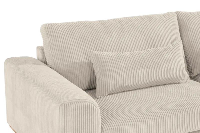 Copenhagen Sofagruppe 3-seter + 2-seter Sofa + Lenestol i Manchester - Beige - Møbler - Sofaer - Sofagrupper - Sofagruppe 3 2 1
