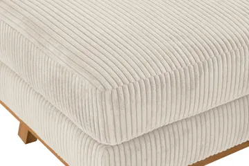 Copenhagen Sofagruppe 3-seter + 2-seter Sofa + Lenestol + Fotskammel i Manchester - Beige - Møbler - Sofaer - Sofagrupper