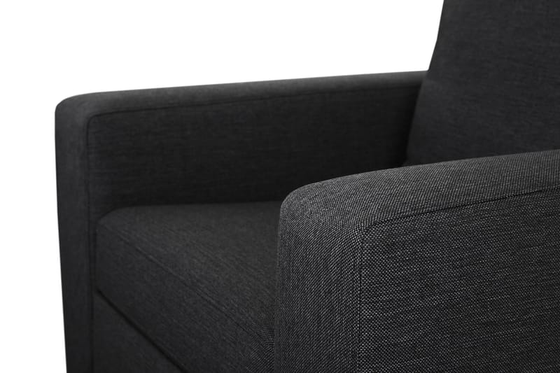 Crazy Sofagruppe 2-seter Sofa + Lenestol i Stoff - Mørk grå - Møbler - Sofaer - Sofagrupper
