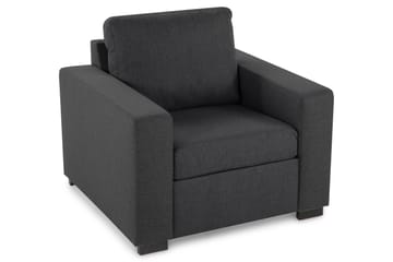 Crazy Sofagruppe 2-seter Sofa + Lenestol i Stoff - Mørk grå - Møbler - Sofaer - Sofagrupper