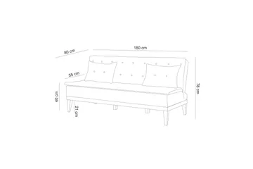 Fuoco Sofagruppe - Krem - Møbler - Sofaer - Sofagrupper
