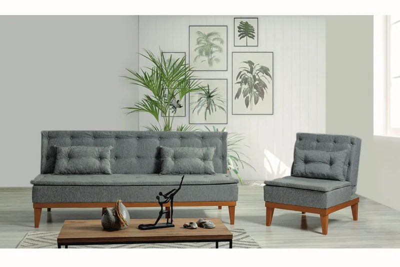 Fuoco Sofagruppe, Mørkegrå