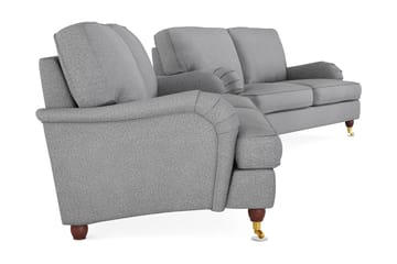 Howard Lyx Sofagruppe 3-seters + 2-seters Stoffsofa - Lys grå - Møbler - Sofaer - Sofagrupper - Howard sofagruppe