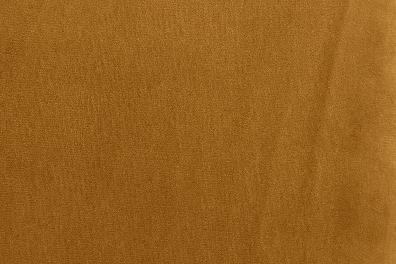 Howard Riviera Sofagruppe 3-seters + 2-seters Sofa + Lenestol + Fotskammel i Fløyel - Mørk gul - Møbler - Sofaer - Sofagrupper - Howard sofagruppe