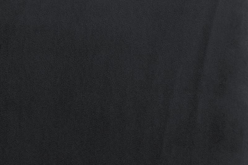 Howard Riviera Sofagruppe 3-seters + 2-seters Sofa + Lenestol + Fotskammel i Fløyel - Svart - Møbler - Sofaer - Sofagrupper - Howard sofagruppe