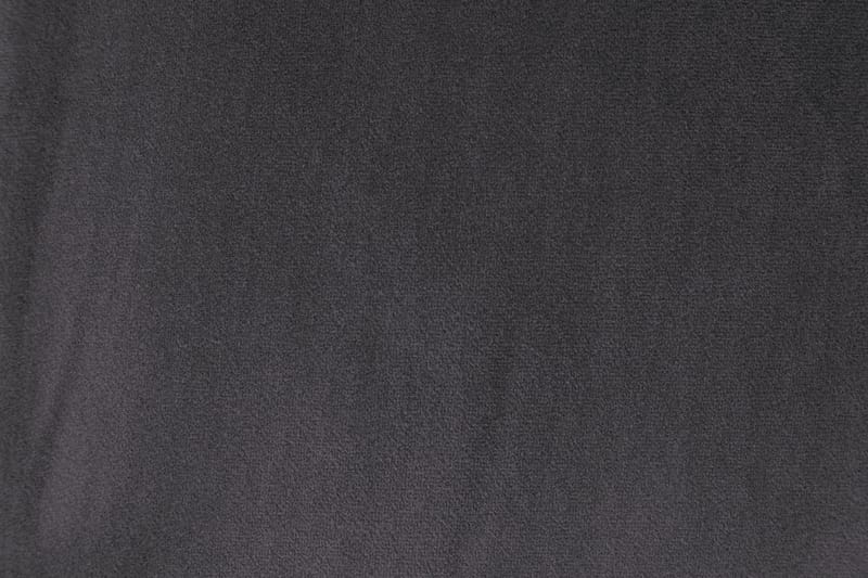 Howard Riviera Sofagruppe Svingt 3-seters + 2-seters Sofa + Lenestol + Fotskammel i Fløyel - Mørk grå - Møbler - Sofaer - Sofagrupper - Howard sofagruppe