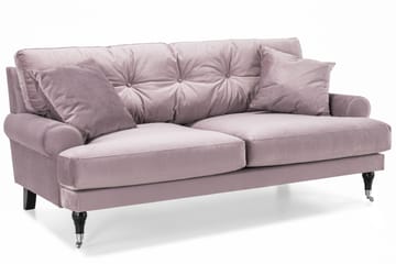Andrew 3-seters Fløyelssofa - Lilla - Møbler - Sofaer - Sofagrupper - Howard sofagruppe