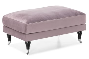 Andrew Sofagruppe 2-seter Sofa + Lenestol + Fotskammel i Fløyel - Lilla - Møbler - Sofaer - Sofagrupper - Howard sofagruppe
