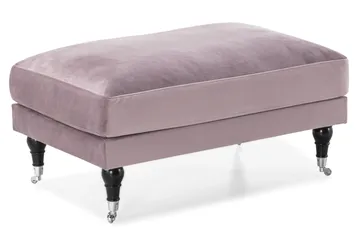Andrew Sofagruppe 3-seter + 2-seter Sofa + Lenestol + Fotskammel i Fløyel - Lilla - Møbler - Sofaer - Sofagrupper - Howard sofagruppe