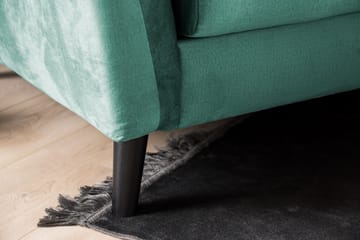 Trend Sofagruppe 3-seters + 2-seters Fløyelssofa - Grønn - Møbler - Sofaer - Sofagrupper - Howard sofagruppe