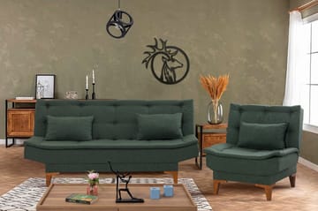 Hunterville Sofagruppe - Grønn - Møbler - Sofaer - Sofagrupper