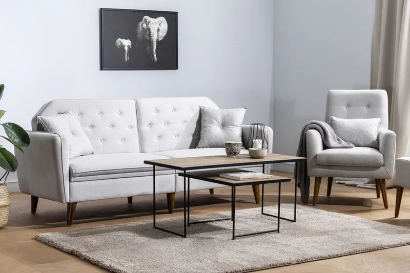 Interlaken Sofagruppe - Krem - Møbler - Sofaer - Sofagrupper