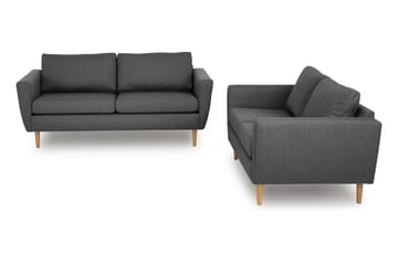 Nordic Sofagruppe 3-seter+2-seter - Mørkegrå - Møbler - Sofaer - Sofagrupper