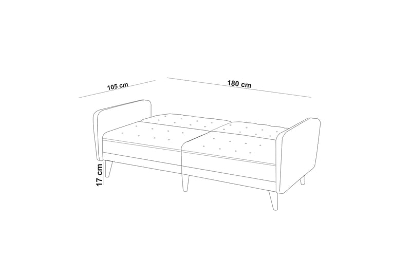 Sofagruppe Apslawn - Krem - Sofagrupper