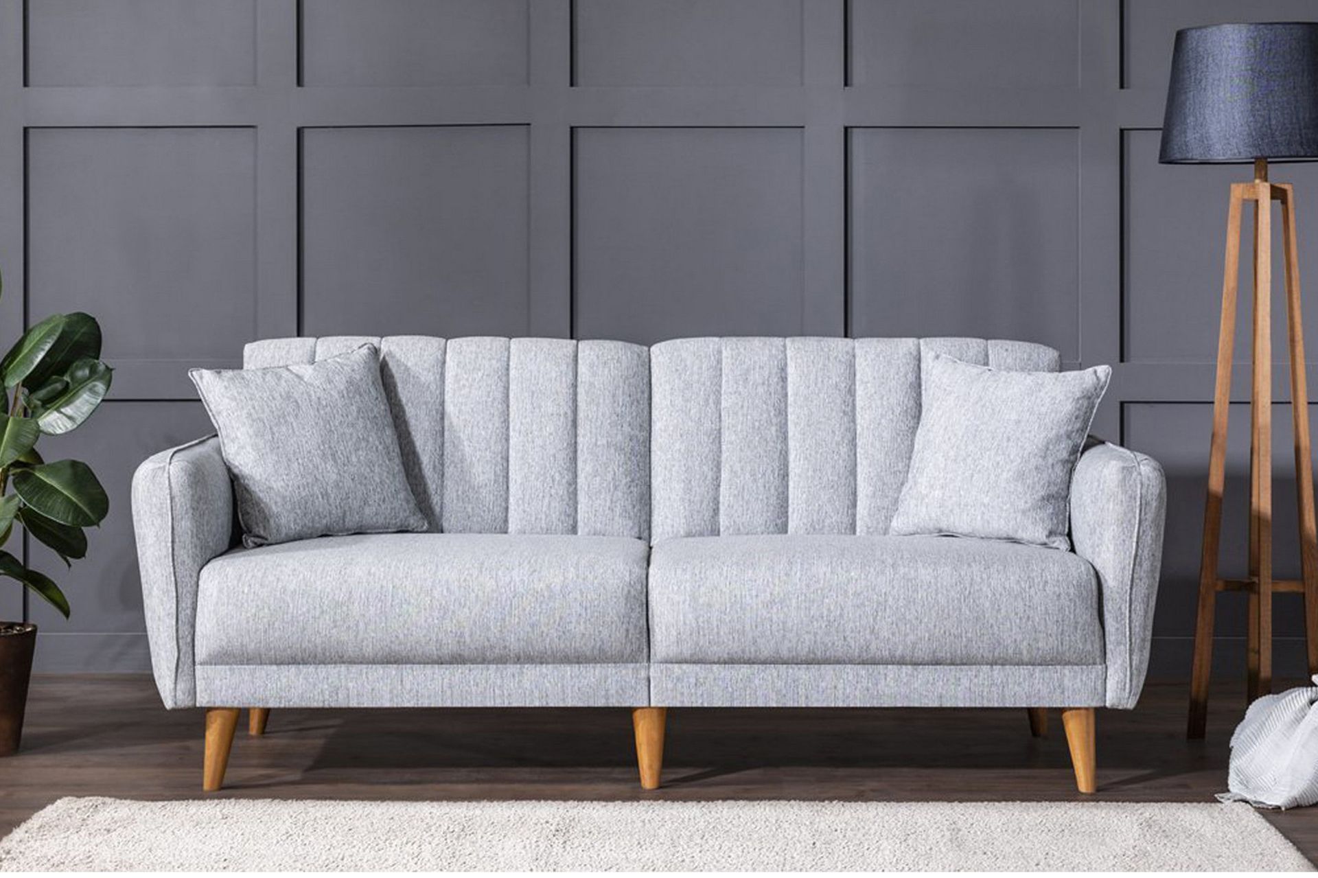 Sofagruppe Banize - Grå - Møbler - Sofaer - Sofagrupper